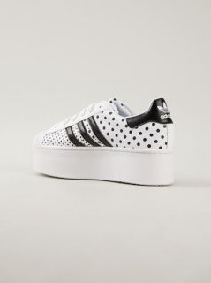 Adidas Originals "superstar 2 Platform Up Ef" Polka Dots Sneakers