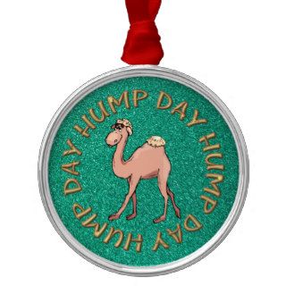 funny hump day camel christmas ornament