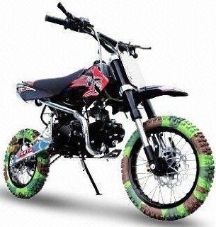 125cc Shock Manual ATV Dirt Bike, Model ATD 125A Sports & Outdoors