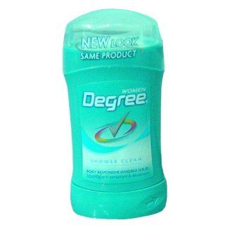 Degree Invisible Solid Antiperspirant and Deodorant for Women, Shower Clean   1.6 oz, 6 Pack Health & Personal Care