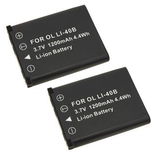 Two Rechargeable Batteries for Fuji FinePix Eforcity Camera Batteries & Chargers
