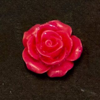 Iparty123 Beautiful Rose Bud Resin Flower RED 12pcs Perfect for Craft Jewelry Party Decorations