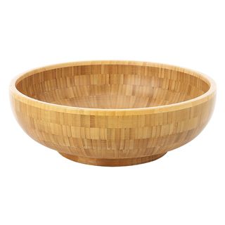 Mondo Large Bamboo Bowl Serving Bowls
