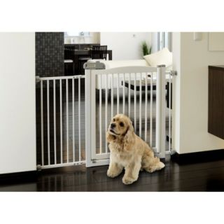 Richell One Touch Pet Gate 150   Origami White (