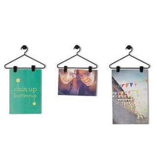 hangster coat hanger photo displays by lisa angel homeware and gifts