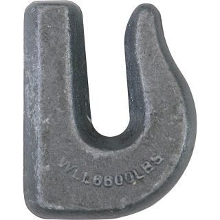 Buyers Products Weld-On Grab Hook — Fits 3/8in. Chain  Towing Hooks