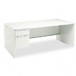 HON 38000 Series Left Pedestal Desk Hon Executive Desks