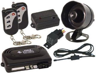 Pyle (PWD121) One Way Alarm System w/Four Button Remote and Remote Start  Vehicle Electronics 