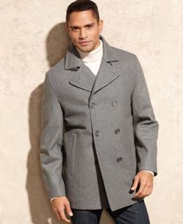 MICHAEL Michael Kors Jacket, San Fran Modern Wool Blend Peacoat   Coats & Jackets   Men
