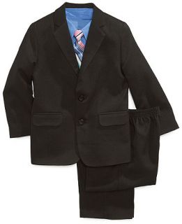 Nautica Little Boys Herringbone Suit, Shirt & Tie   Kids