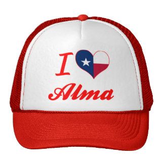 I Love Alma, Texas Hats