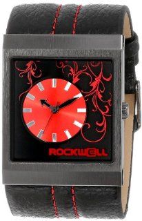 Rockwell Time Unisex MC118 Mercedes Black Leather and Red Watch at  Men's Watch store.