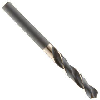 Precision Twist R56CO Cobalt Steel Reduced Shank Drill Bit, Black and Gold Oxide Finish, 1/2" Reduced Shank, 118 Degree Split Point Reduced Shank Drill Bits Dormer