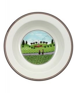 Villeroy & Boch Dinnerware, Design Naif Rim Cereal Bowl Wedding Procession   Casual Dinnerware   Dining & Entertaining