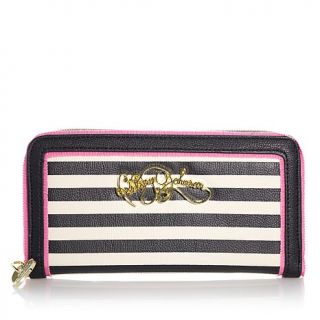 Betsey Johnson "Scarf Face" Printed Wallet