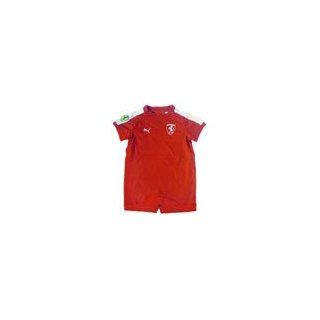 Puma Ferrari Infant Red Team Onesie, 6 Months  Infant And Toddler Bodysuits  Baby