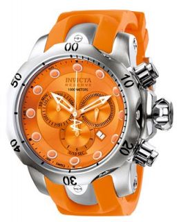 Invicta Watch, Mens Swiss Chronograph Reserve Venom Orange Polyurethane Strap 54mm 1402   Watches   Jewelry & Watches