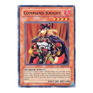 YuGiOh Dark Beginning 2 Command Knight DB2 EN114 Rare Super [Toy] Toys & Games