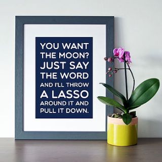 'it's a wonderful life' film quote print by hope and love