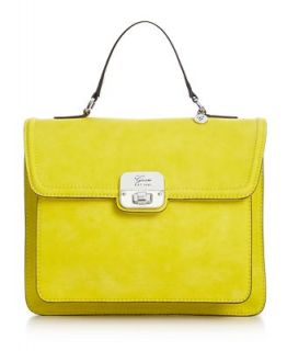 GUESS Handbag, Cordova Top Handle Flap Satchel   Handbags & Accessories