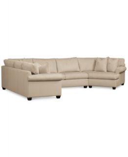 Kenton Fabric Sectional Sofa, 3 Piece 138W x 94D x 33H   Furniture