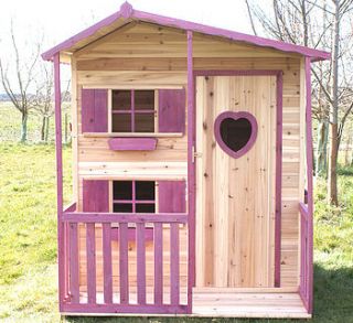 love heart lodge pink playhouse by big game hunters