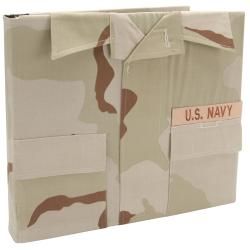 U.S. Navy Desert Combat Uniform Keepsake Album 12"X12in Scrapbook Albums