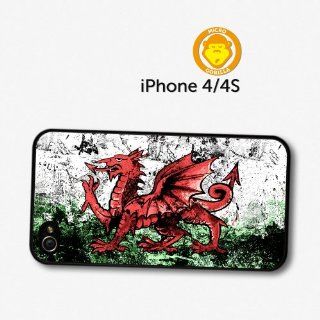 Welsh Flag iPhone 4 4S case (109S) Cell Phones & Accessories