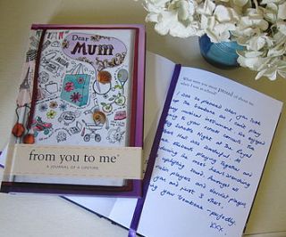 'dear mum' journal by amber burge