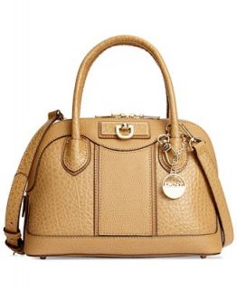 DKNY French Grain Small Round Satchel   Handbags & Accessories