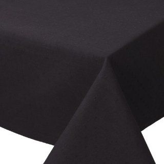 Now Designs 60 by 108 Inch Basic Tablecloth, Black  