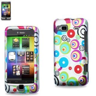 Reiko 2DPC HTCG2T 107 Durably Crafted Snap On Protective Case for HTC G2 Premium Grade   1 Pack   Retail Packaging   Multi Cell Phones & Accessories