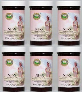 Naturessunshine NF X Supports Women Health Herbal Combination Supplement 100 Capsules (Pack of 6) Health & Personal Care