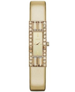 DKNY Watch, Womens Gold Ion Plated Stainless Steel Bracelet 13x33mm NY8630   Watches   Jewelry & Watches
