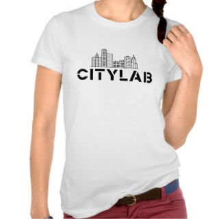 CityLab skyline t shirt on American Apparel Tshirt