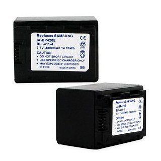 Replacement Lithium Ion Battery by Empire Samsung HMX H300, IA BP105R, IA BP210R BLI 411 4  Digital Camera Batteries  Camera & Photo