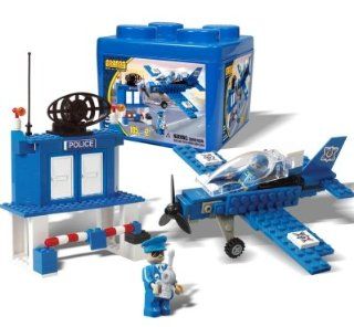 Best Lock Construction Toys 105 pcs Airplane Set Toys & Games