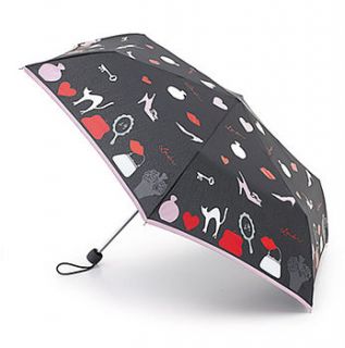 lulu guinness french vintage icon umbrella by olivia sticks with layla