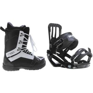 Salomon Pact Snowboard Bindings w/ 2117 Holmestad Snowboard Boots boot binding package 0778