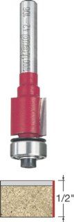 Freud 42 106 1/2 Inch Diameter 2 Flute Flush Trimming Router Bit with 1/4 Inch Shank    