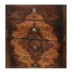 Wood Olde Worlde European 4 drawer Credenza (China) Bar Storage