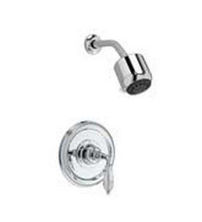 Jado 853/454/105 Classic/Victorian/Colonial Pressure Balance Shower Set, Crystal Lever, Old Bronze   Faucet Aerators And Adapters  