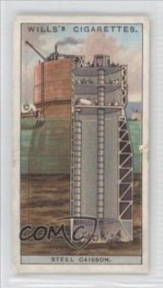 Steel Caisson, Great Britain COMC REVIEWED Good to VG EX (Trading Card) 1927 Wills Engineering Wonders #1 Entertainment Collectibles