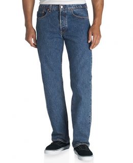 Levis 501 Original Fit Dark Stonewash Jeans   Jeans   Men