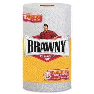 Wholesale CASE of 5   Georgia Pacific Brawny Pick a size Paper Towels Brawny Paper Towels 102 Sheets/RL, 24RL/CT White 
