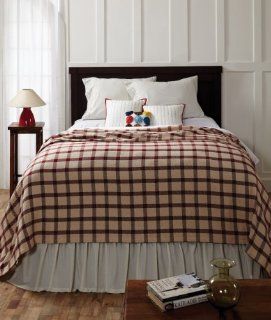 Clayton Red Queen Coverlet Woven L103xW100"  