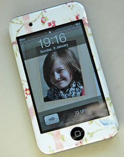 personalised phone skin by lucyslocket