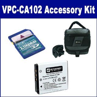 Sanyo Xacti VPC CA102 Camcorder Accessory Kit includes KSD2GB Memory Card, SDC 27 Case, SDDLi88 Battery  Digital Camera Accessory Kits  Camera & Photo