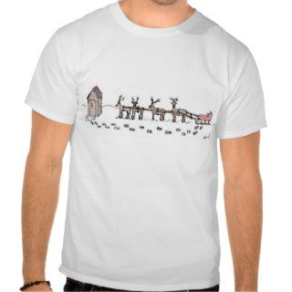 Santa's Outhouse T Shirt