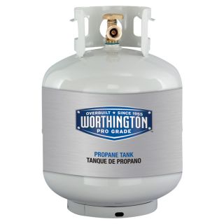 Worthington Cylinders Propane Tank with OPD Valve and Sight Gauge — 20 Lbs., Model# 308551  Propane Tanks   Equipment